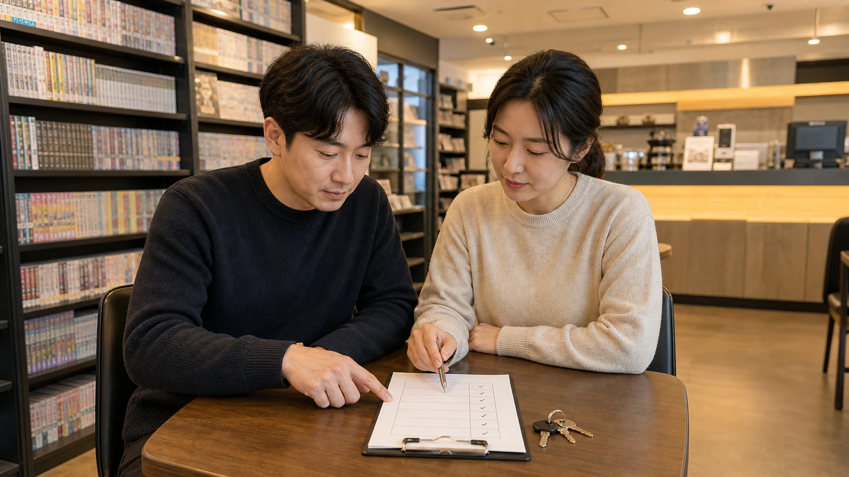만화 카페 양도양수